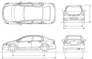 Кузовные детали и оптика для Honda Civic